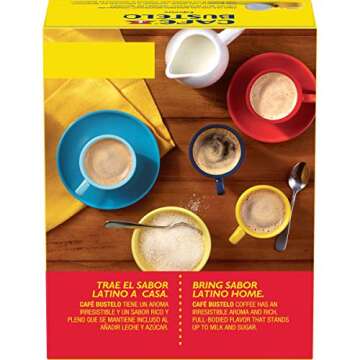 Café Bustelo Espresso Dark Roast Coffee Capsules - 40 Count for Nespresso Machines