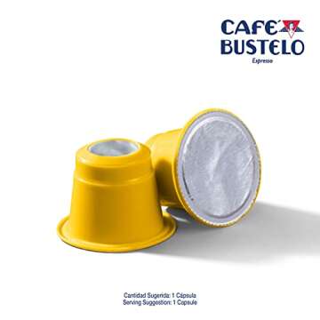 Café Bustelo Espresso Capsules - Bold Coffee for Nespresso