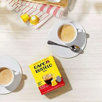 Café Bustelo Espresso Capsules - Bold Coffee for Nespresso