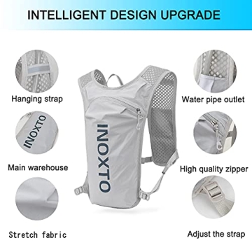 INOXTO Lightweight Hydration Vest for Running and Hiking