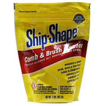Ship-Shape Comb & Brush Cleaner 2lbs - The Ultimate Cleaning Solution for Your Hair Tools