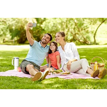 KISSKIND 40 oz Insulated Tumbler with Straw and Lid