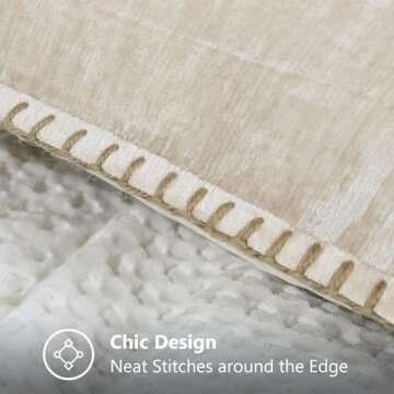 decorUhome Chenille Soft Throw Pillow Covers - Set of 2