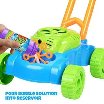 ArtCreativity Bubble Mower for Kids Ages 1-5 | Fun Gift Idea