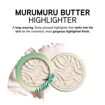 Physicians Formula Murumuru Butter HighlighterFace Powder Make Up , Rose Gold, Dermatologist Approved,