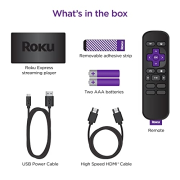 Roku Express HD Streaming Device - Free TV Made Easy