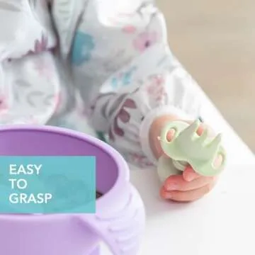 Bumkins Baby Utensils Set for Self-Feeding and BLW