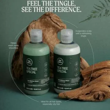Tea Tree Special Shampoo + Tea Tree Special Conditioner, For All Hair Types, Bundle