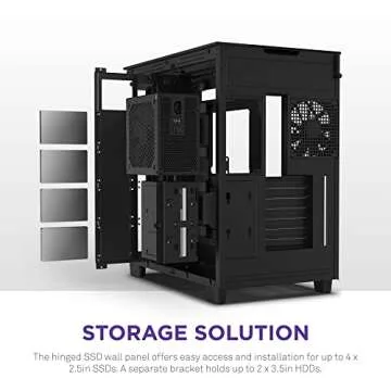 NZXT H9 Elite Mid-Tower PC Case with RGB Fans