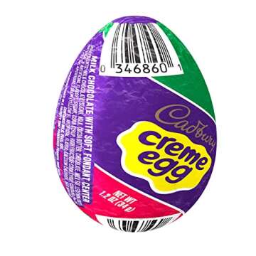 CADBURY CREME EGG Milk Chocolate Candy, 48 Count Bulk
