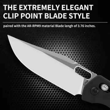 CJRB Prado Folding Pocket Knife with AR-RPM9 Steel Blade