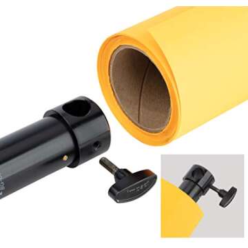 Impact Heavy-Duty 12' Adjustable Background Crossbar (Black)