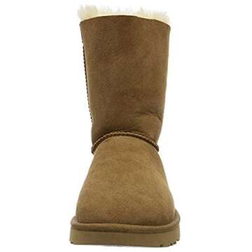 UGG Women's Bailey Bow Ii Boot, Chestnut, 08