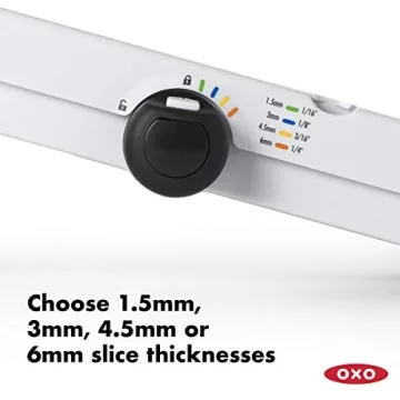 OXO Good Grips V-Blade Mandoline Slicer for Perfect Cuts