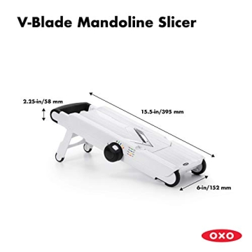 OXO Good Grips V-Blade Mandoline Slicer for Perfect Cuts