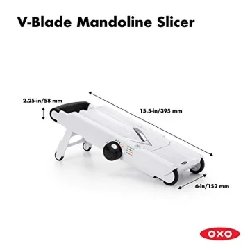 OXO Good Grips V-Blade Mandoline Slicer for Perfect Cuts