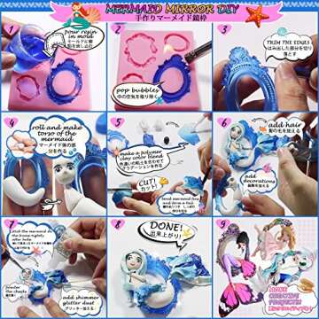 FUNSHOWCASE Vintage Frame Silicone Molds 6 Bundle Set 12-Cavity, for Sugar Paste, Chocolate, Fondant, Resin, Polymer Clay, Gumpaste, Wax