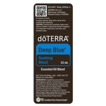 doTERRA Deep Blue Essential Oil 5 ml - Pain Relief Essentials