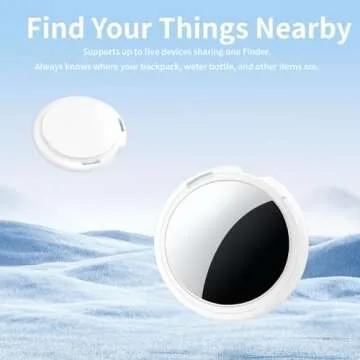 2 Pack Air Tracker Tag for Easy Valuables Tracking