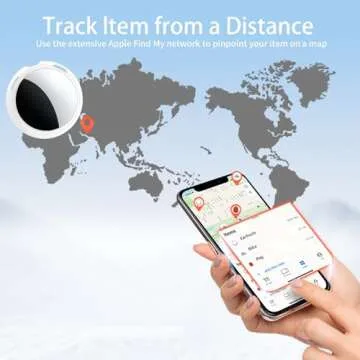 2 Pack Air Tracker Tag for Easy Valuables Tracking
