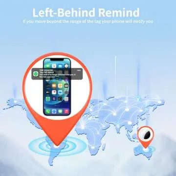 2 Pack Air Tracker Tag for Easy Valuables Tracking