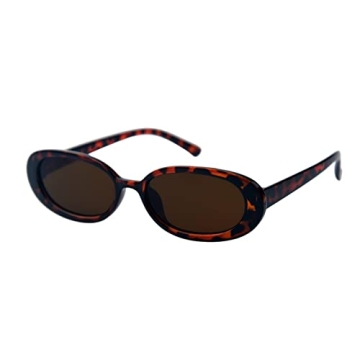 Chic UV400 Polarized Retro Leopard Brown Sunglasses