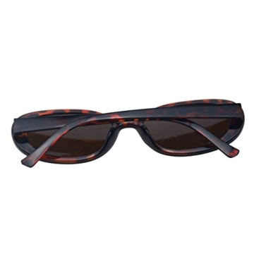 Chic UV400 Polarized Retro Leopard Brown Sunglasses