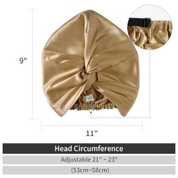 ZIMASILK 22 Momme Silk Bonnet - Premium Hair Care