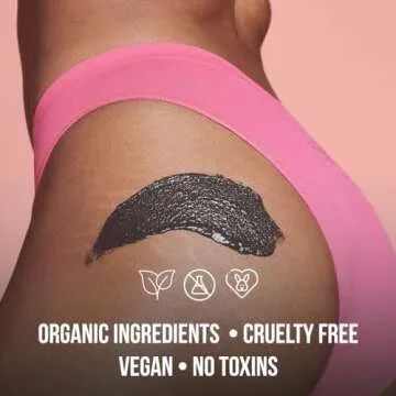 Charcoal Exfoliating Scrub for Soft, Glowing Skin