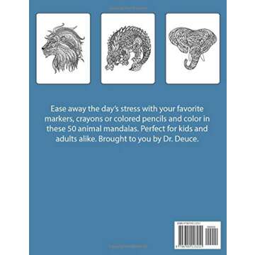 Animal Coloring Book by Dr. Deuce