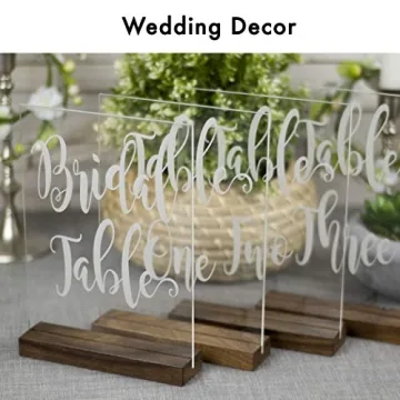 CALPALMY Clear Acrylic Sheet 12 x 24” for Crafting