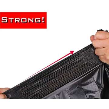 Biodegradable Small Trash Bags with Handles for Easy Use