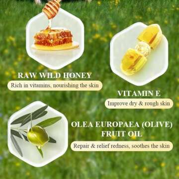 URQT Beef Tallow for Skin - Organic Grass-Fed Whipped Beef Tallow and Honey Balm - Deeply Moisturizing for Face & Body - Natural Skin Care for Soft, Supple Skin