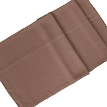 LMVERNA Popular Summer Hijab Scarf Luxurious Chiffon Hijab Long Scarf Wrap Scarves (Khaki)