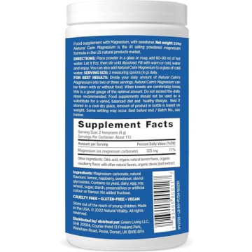 Natural Vitality Calm Magnesium Anti-Stress Drink Mix