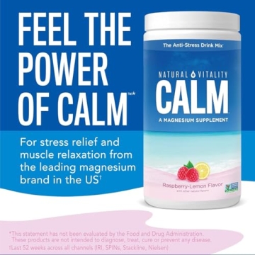 Natural Vitality Calm Magnesium Anti-Stress Drink Mix