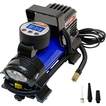 EPAuto 12V DC Tire Inflator - Fast Portable Air Pump