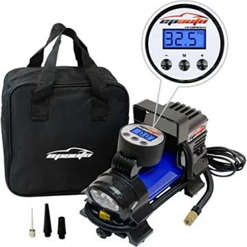 EPAuto 12V DC Tire Inflator - Fast Portable Air Pump