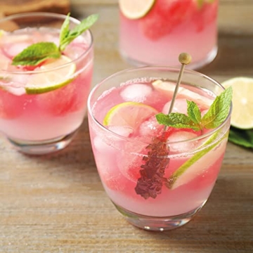 Brown Sugar Rock Candy Sticks for Coffee, Tea and Drinks