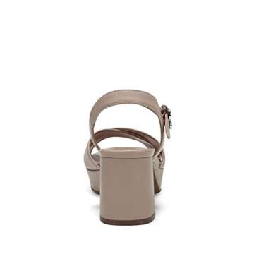 Aerosoles Women's Cosmos Heeled Sandal, Brown, 8.5