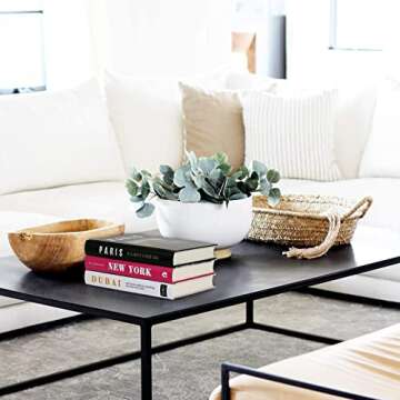 Elegant Decorative Books for Home Decor, 3-Piece Set