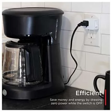 UltraPro Grounded Power Switch, Space Saving Design