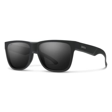 SMITH Lowdown 2 Sunglasses – Stylish Polarized Performance Eyewear for Men & Women – Matte Black...