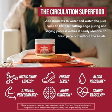 BioBeet® Max Strength Beet Root Powder for Circulation