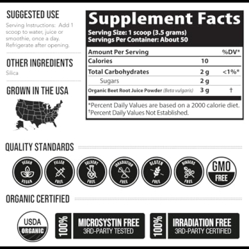 BioBeet® Max Strength Beet Root Powder for Circulation