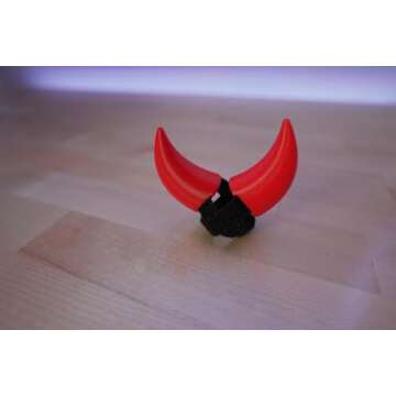 Devil Horns for Headphones (Red)