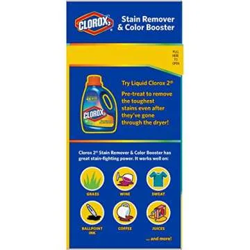 Clorox 2 Laundry Stain Remover and Color Booster Powder, 49.2 Ounces