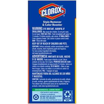 Clorox 2 Laundry Stain Remover and Color Booster Powder, 49.2 Ounces
