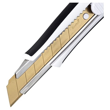 3M Scotch Titanium Snap-Off Utility Knife for All Uses