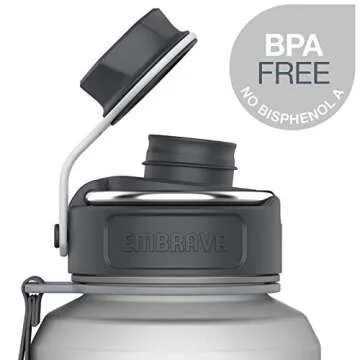 Embrava 40oz Water Bottle - Large, Durable, Leakproof